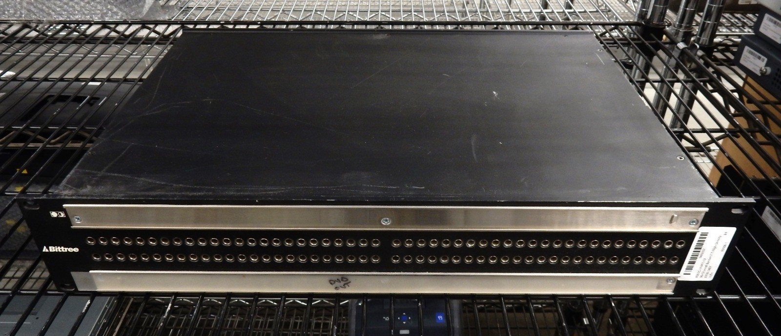 BITTREE	B96DC-HNPIT/E3 96-Channel Bantam/TT High-Density Audio Patchbay