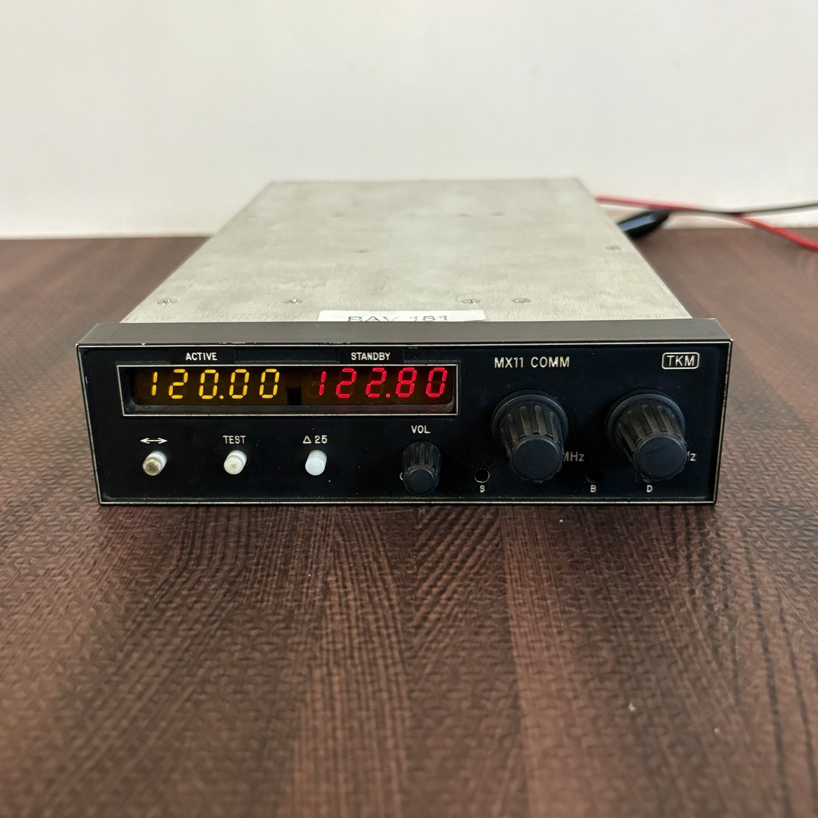 TKM MX 11 14V/28V Comm Radio - As Removed