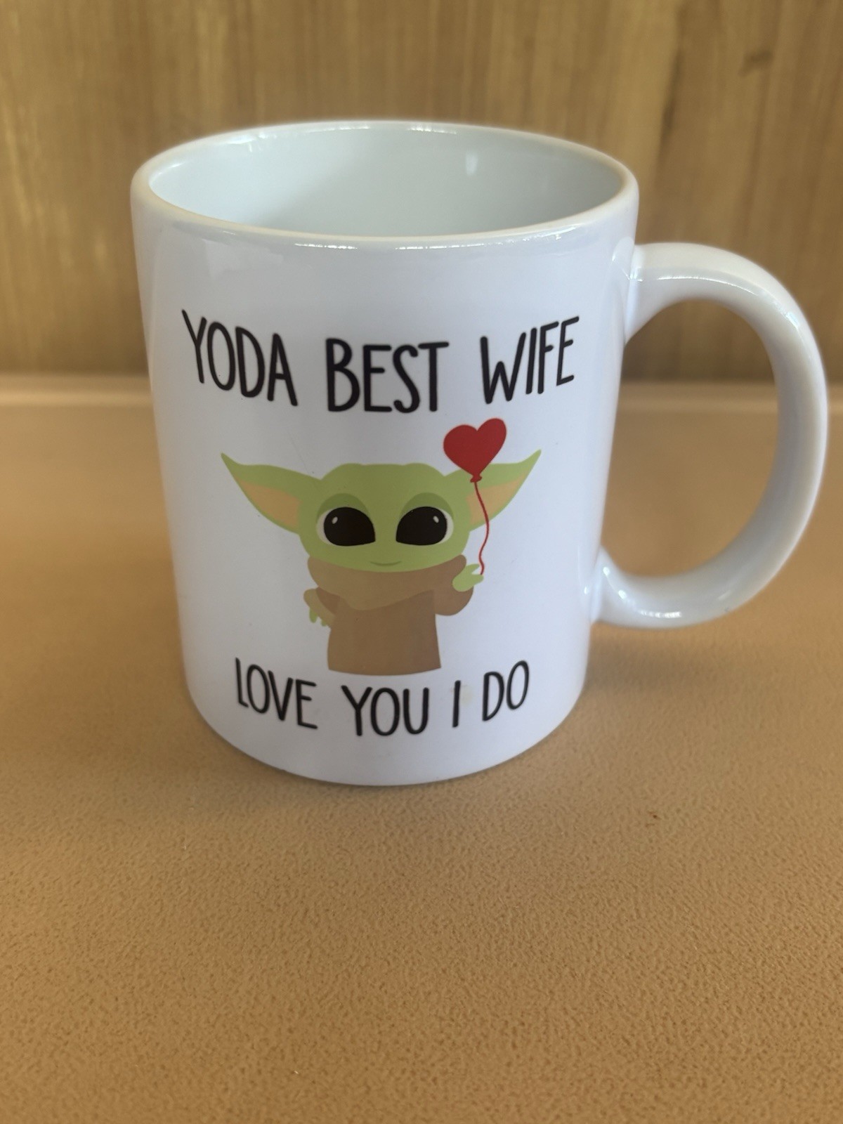 Yoda Best Wife Love You I Do Baby Yoda Style 11oz Coffee Mug White New