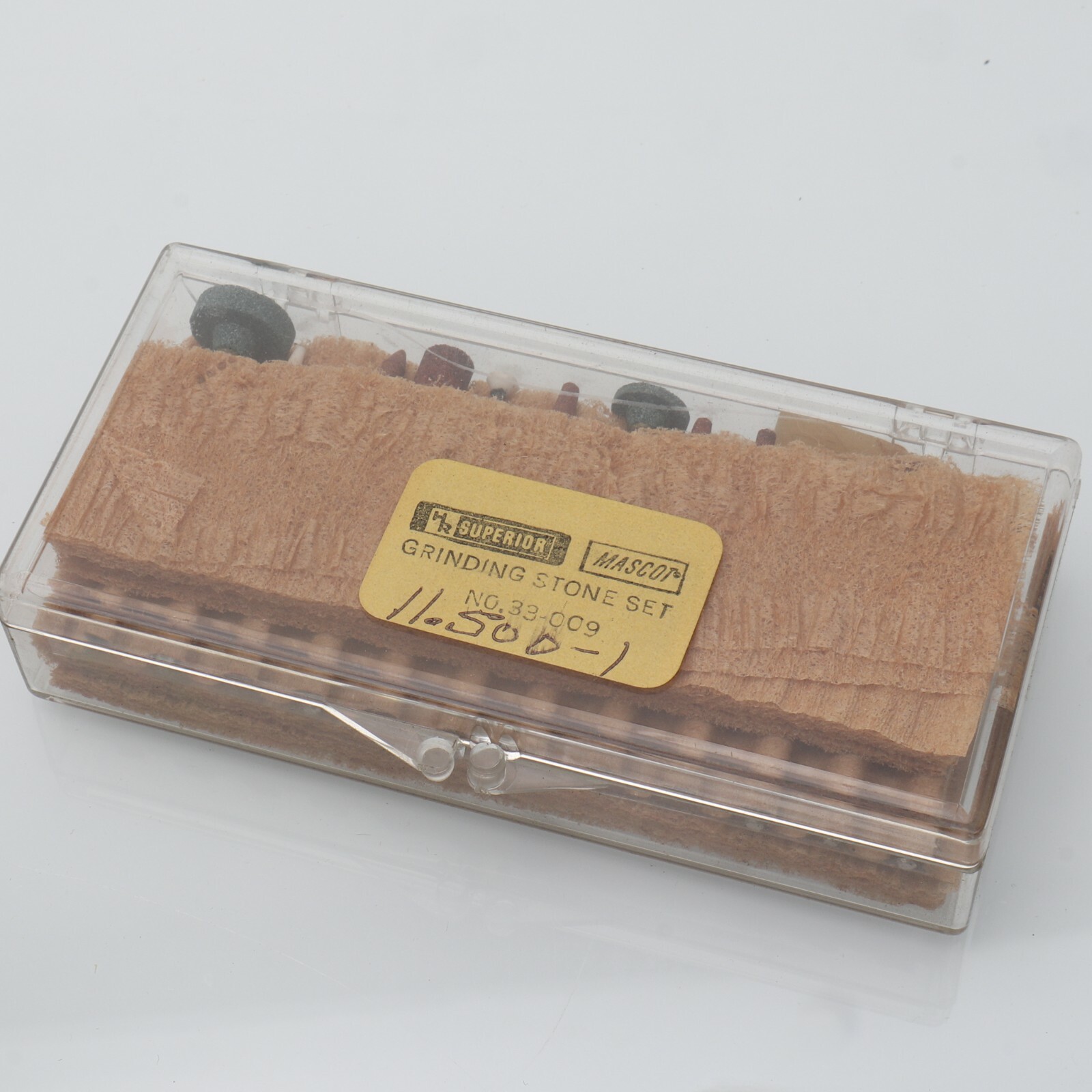 12Pcs Grinding Stone Set HR Superior Mascot No 33-009 Dremel Attachments (G13D2)