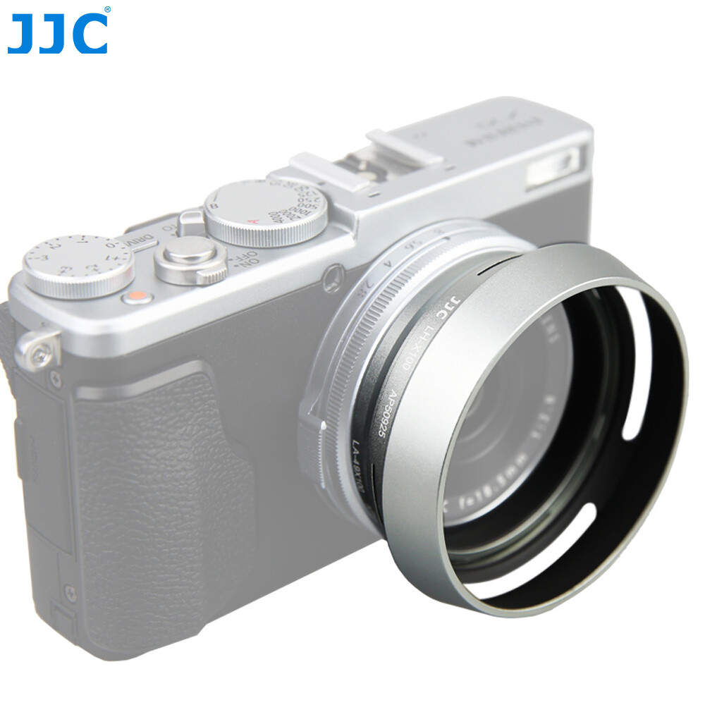 JJC LH-JX100 49mm Adapter Lens Hood AS  LA-49X100 for Fujifilm X100 X100s X100T