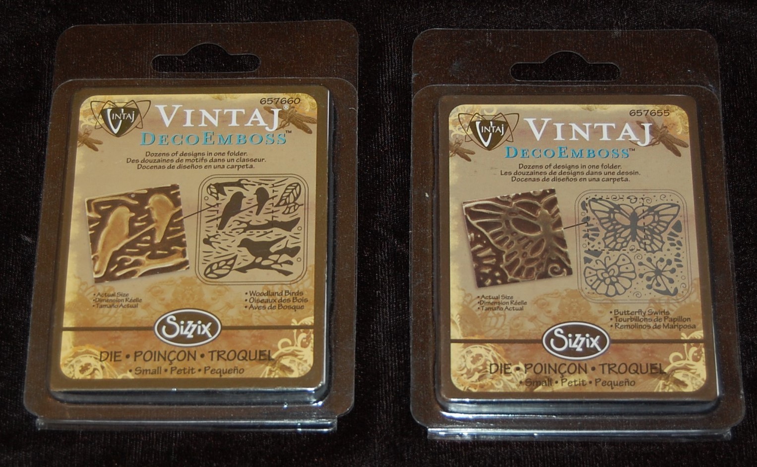 Sizzix Thinlits Framelits Die Cutting Stamps Embossing Lot of 22 Pkgs New #D2