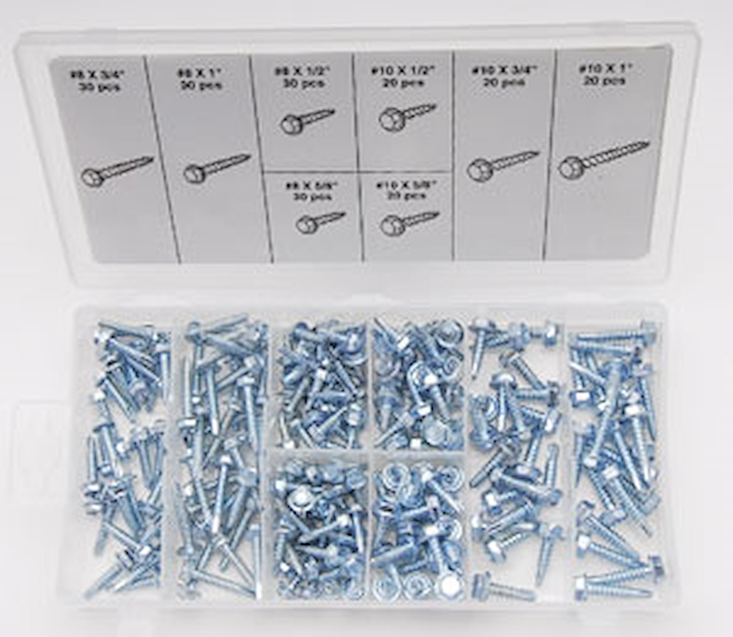 W5220 Hex Head Drill Screw Assortment