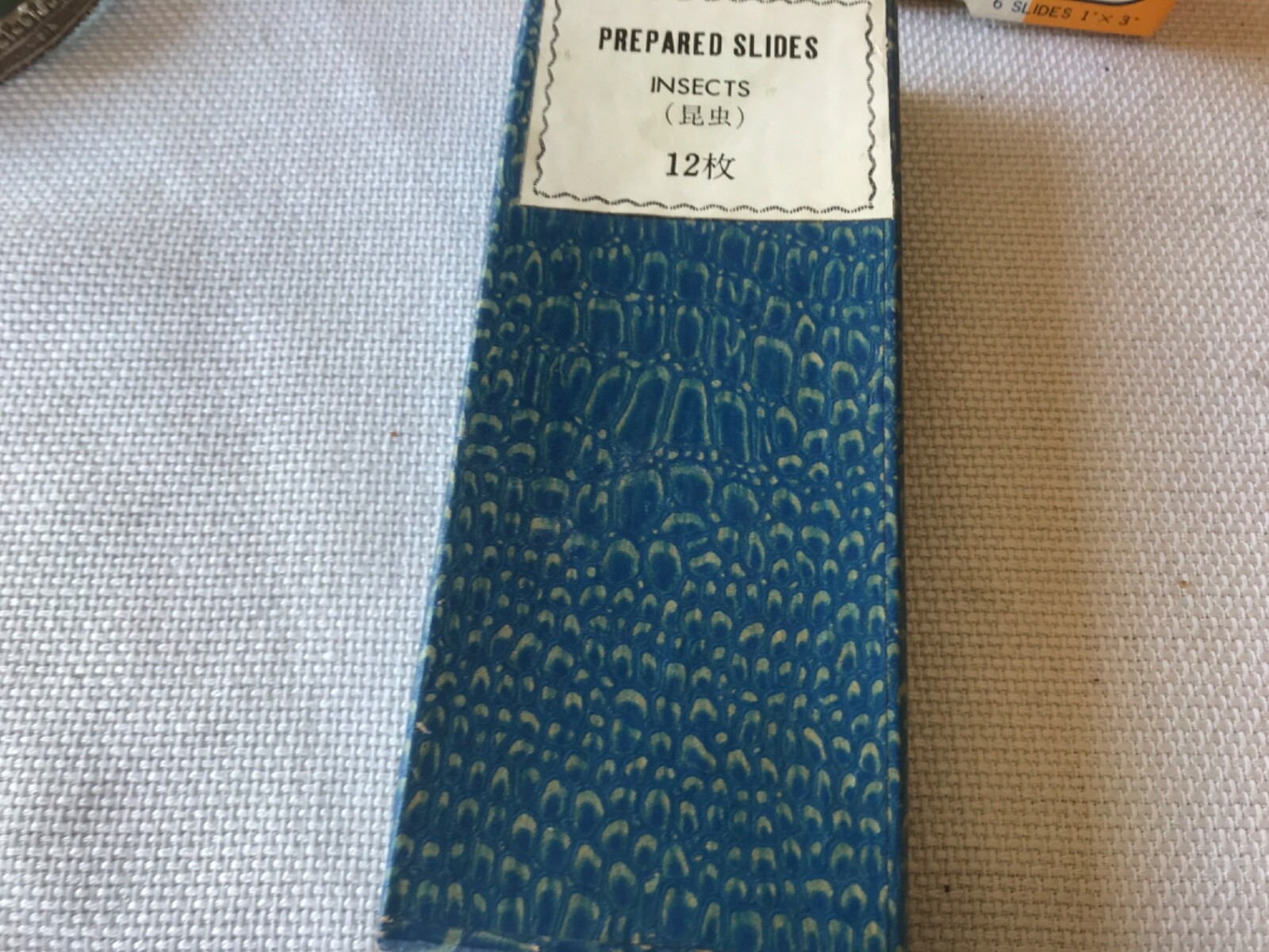 VINTAGE Science Craft Microscope Outfit - No. 308 with prepared slides