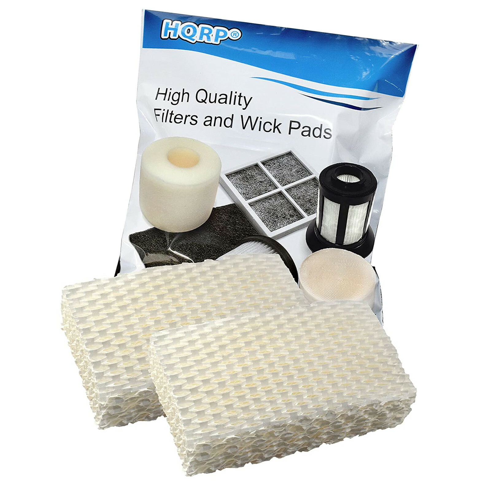 2x HQRP Wick Filters for ProCare PCCM-832N; AC813 PCWF813 PCWF813-24 Replacement