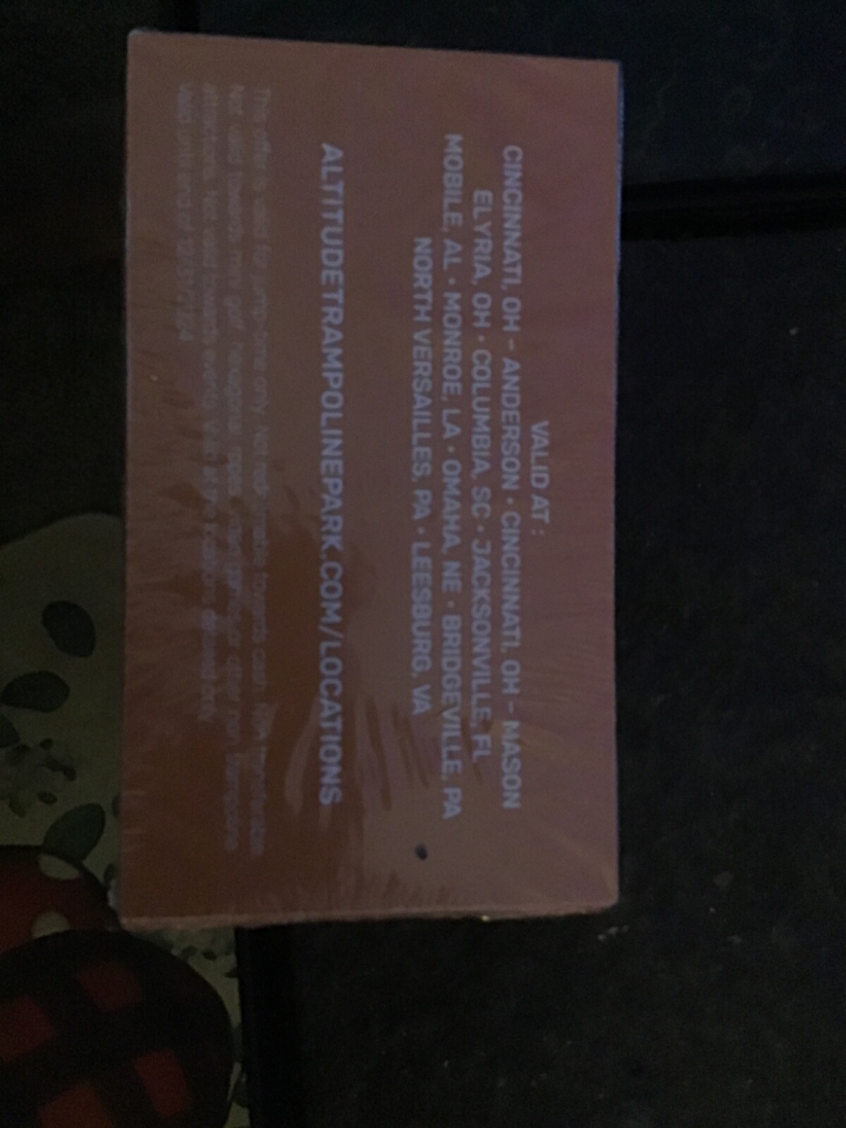 gift cards for sale, Altitude trampoline park $20 value free hour jump pass