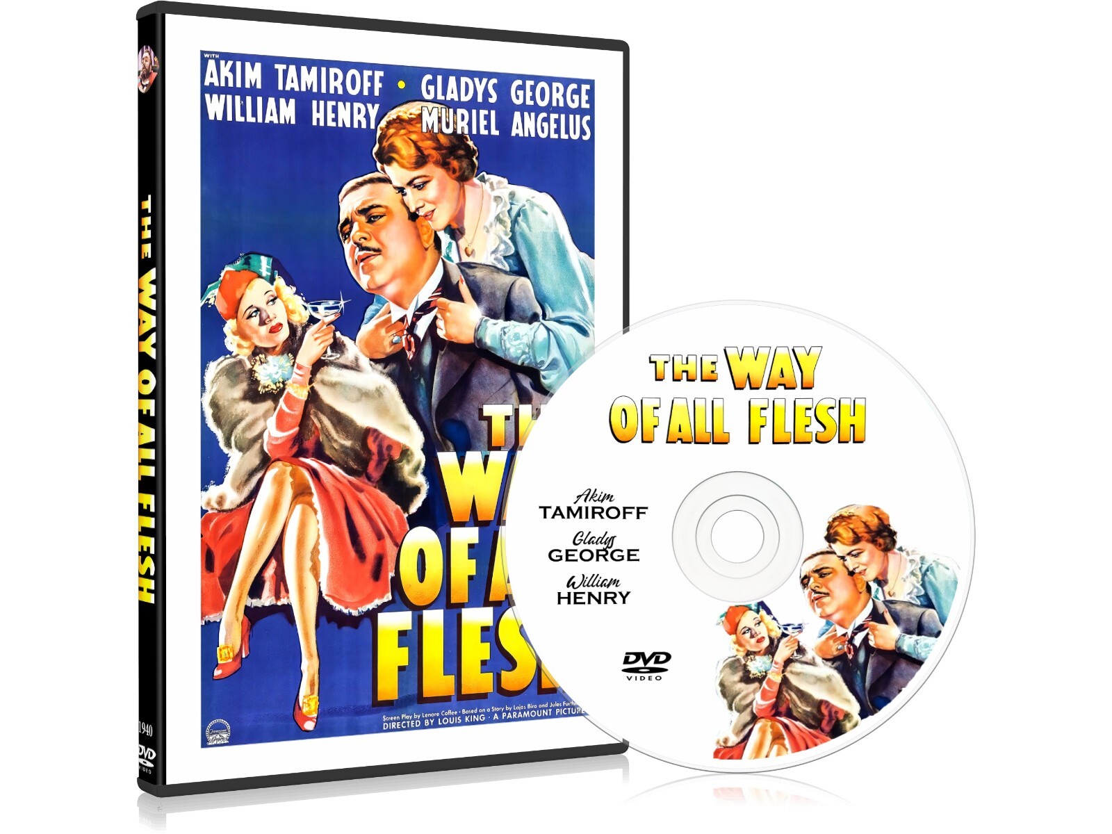 The Way of All Flesh (1940) Crime, Drama, Romance DVD