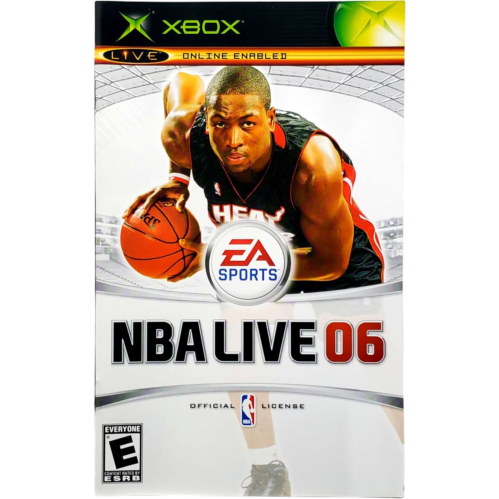 (Manual Only) NBA Live 2006 - Microsoft Xbox Excellent Tested Original