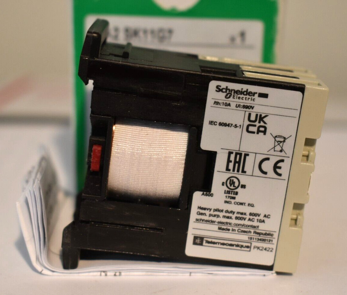 Schneider CA2SK11G7 Mini Contactor IEC Control Relay