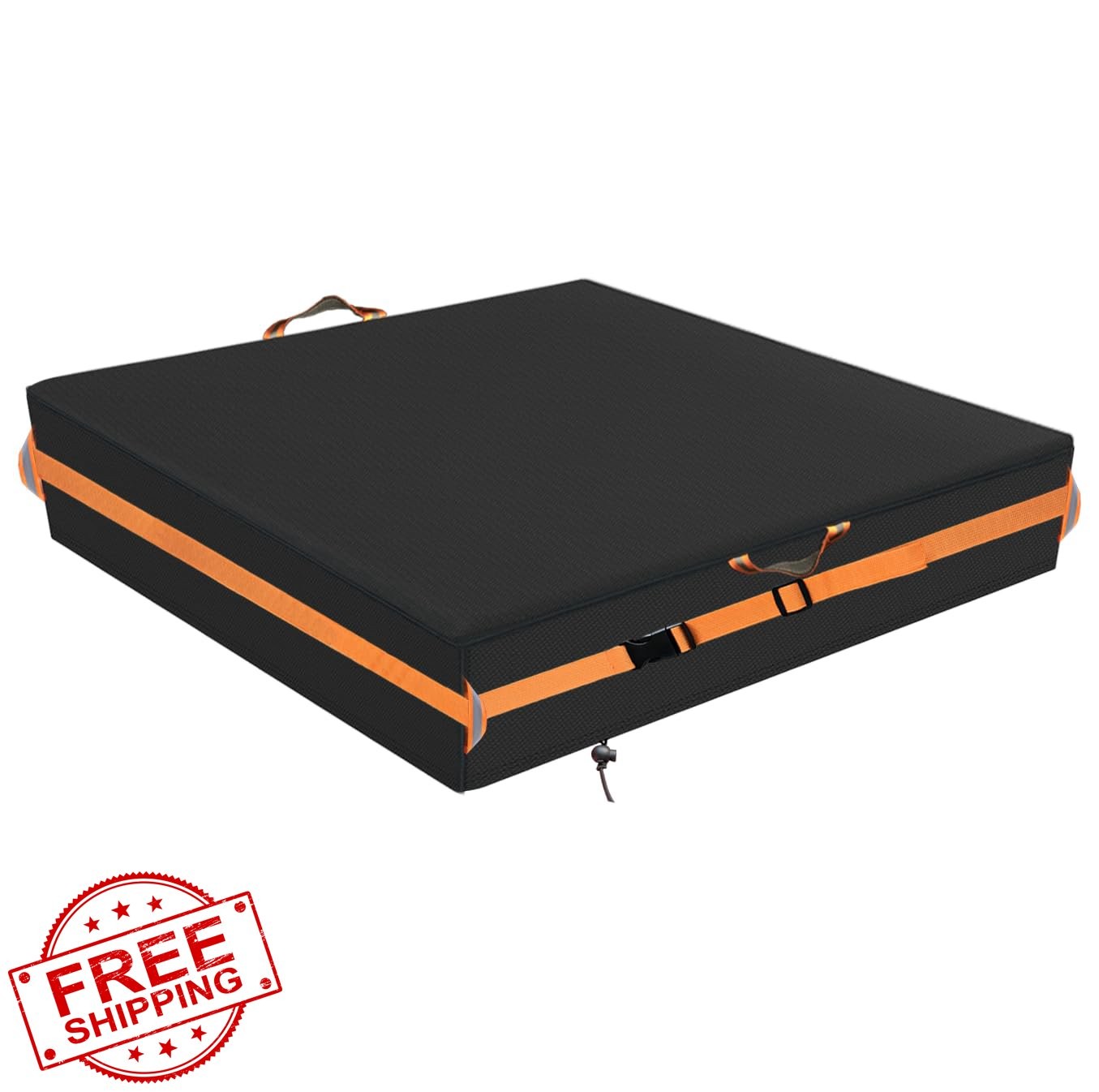 Sandbox Cover 73.6" L x 73.6" W Heavy Duty Drawstring Snap Reflective