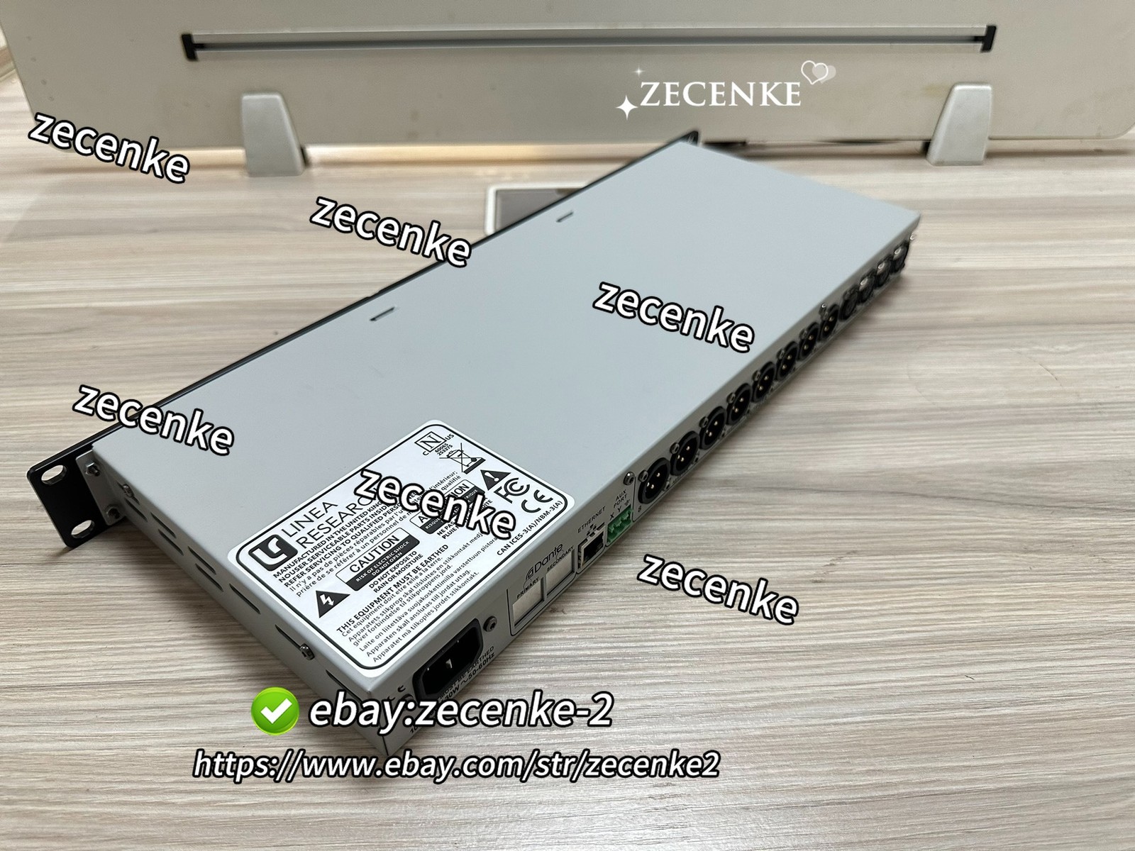 Linea Research ASC48 processor 4x8 By DHL or FedEx