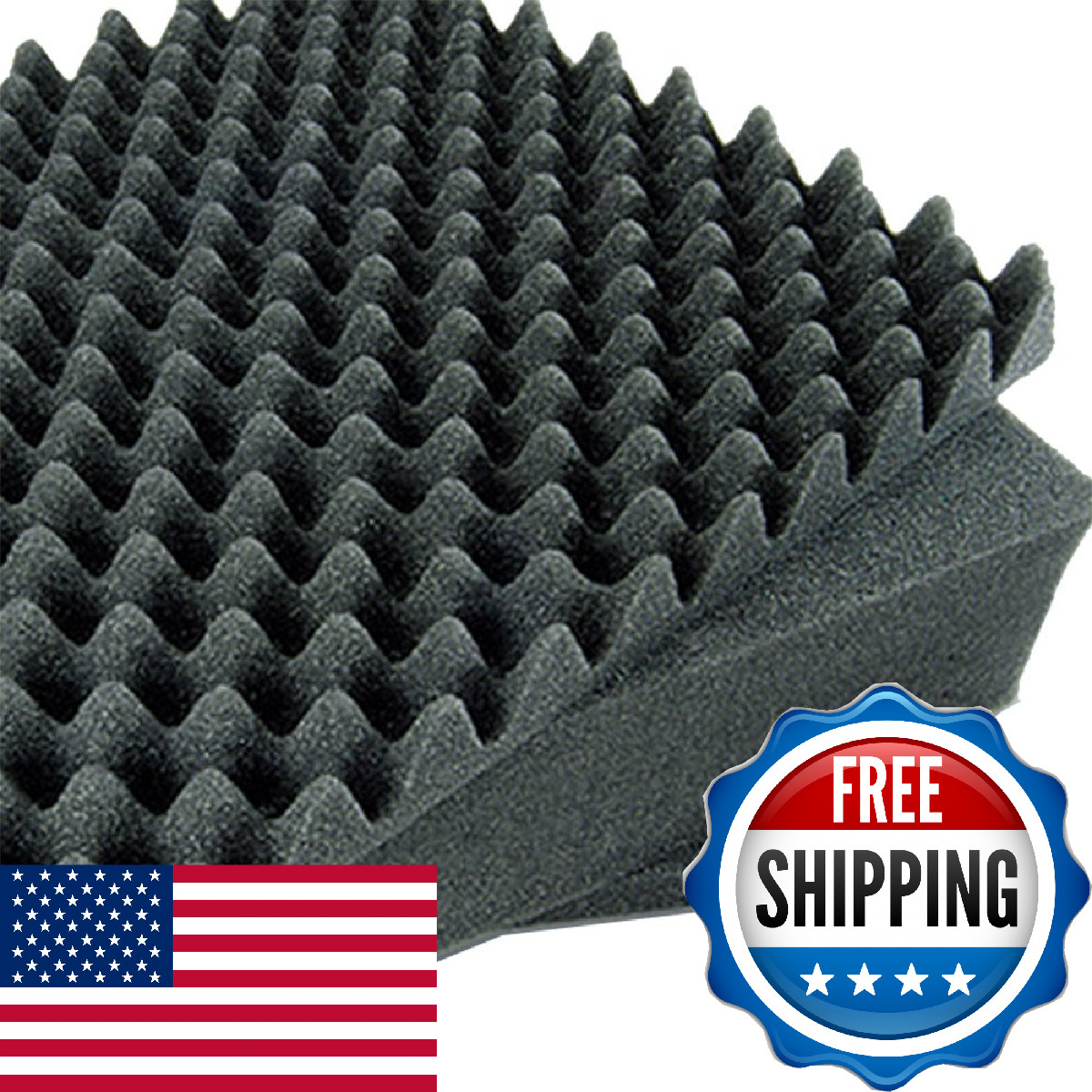 Pelican 1200 Case Foam Set: 3-Piece Pick N Pluck for Custom Protection