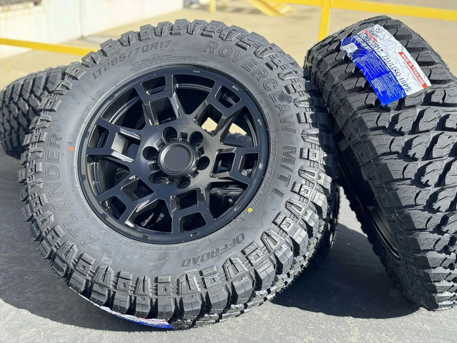 17" Wheels 265/70R17 M/T Tires TRD PRO Toyota 4runner Tacoma Tundra Sequoia rims