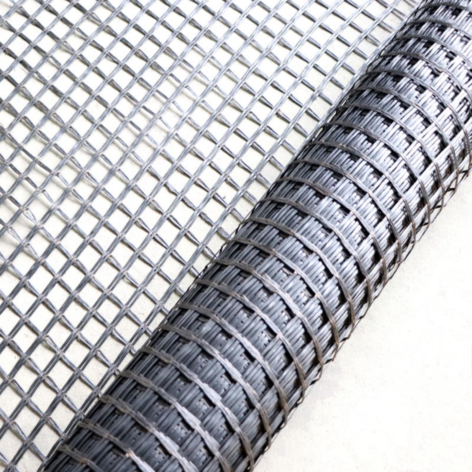 Yeaborn Geogrid Roll 4' x 98' Fiberglass 50KN for Walls up to 6ft