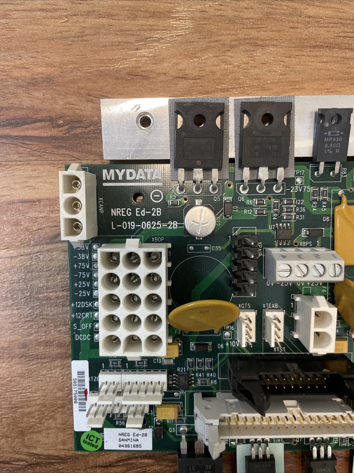 MYDATA L-019-0625-2B NREG