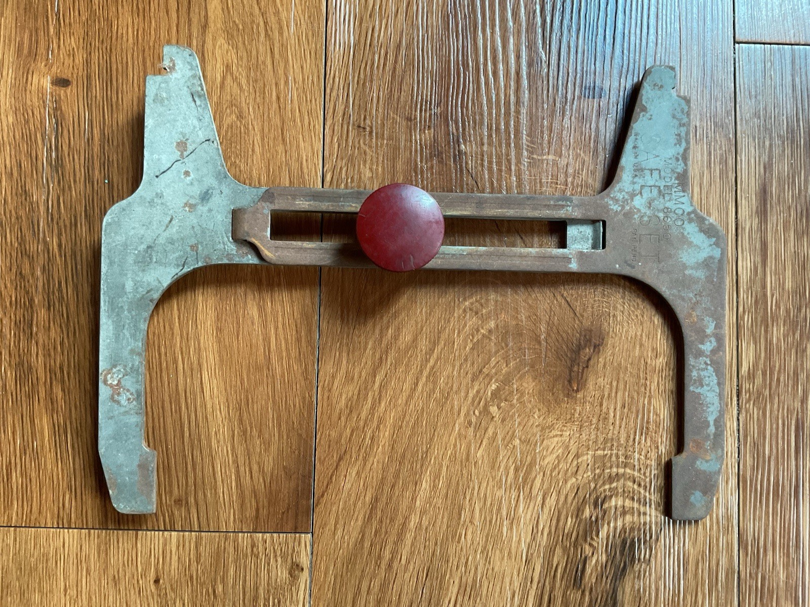 Vintage Made USA Armco Model 8650 Safe-Net Brake Shoe Adjustment Gauge