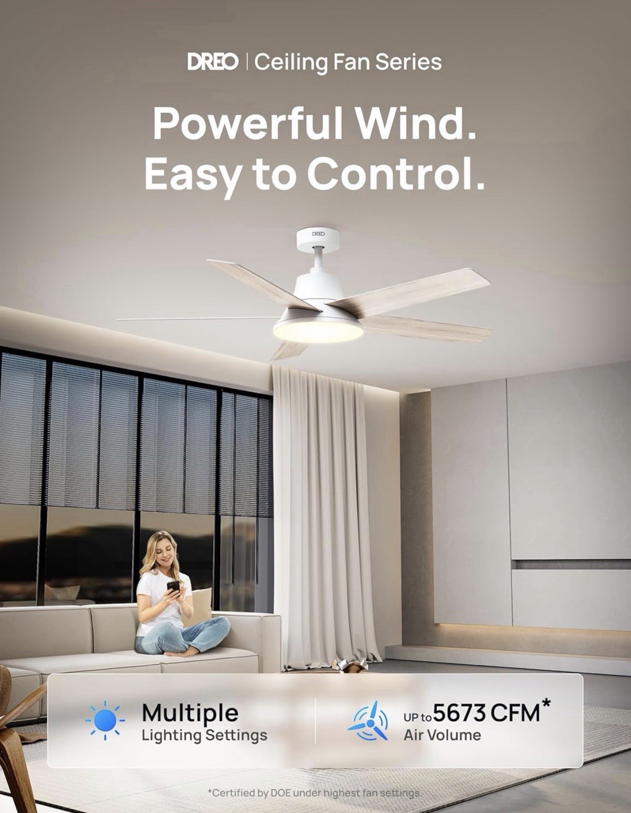 SMART Ceiling Fan