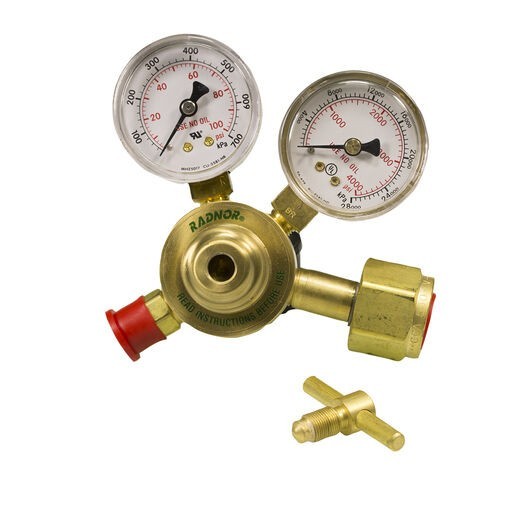 Radnor 64003029 Victor Style Light Duty Oxygen Single Stage Regulator CGA-540