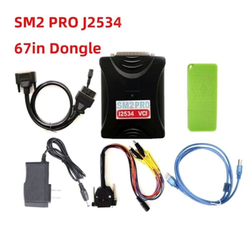 Upgraded ECUs Programmer SM2Pro J2534VCI with FW V2.21.21 k0 NEW FAST SHIP