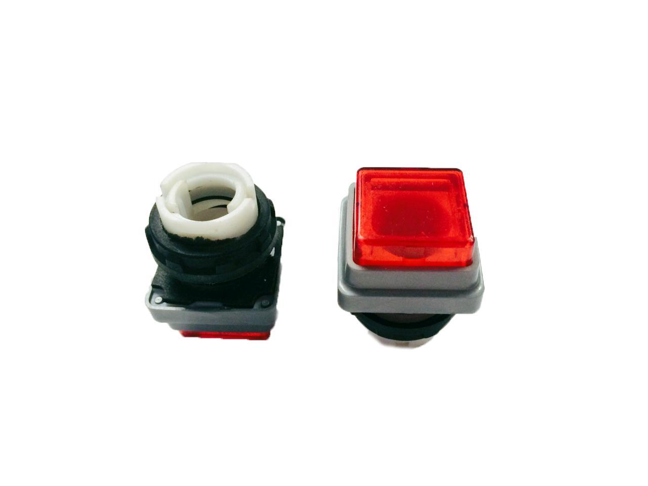 Push Button for Heidelberg Press Red Square Qty1 offset parts New