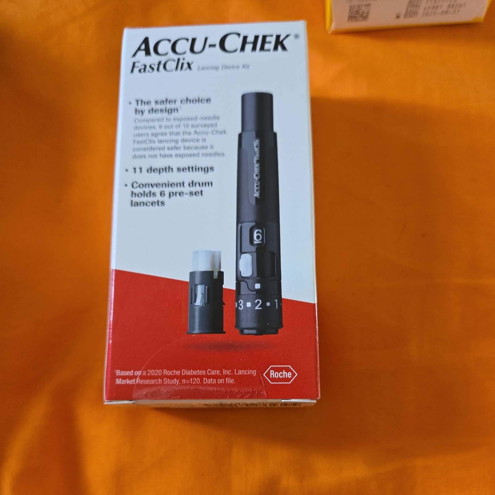 Accu-Chek FastClix Lancing Device and 6 Lancets for Diabetic Testing​