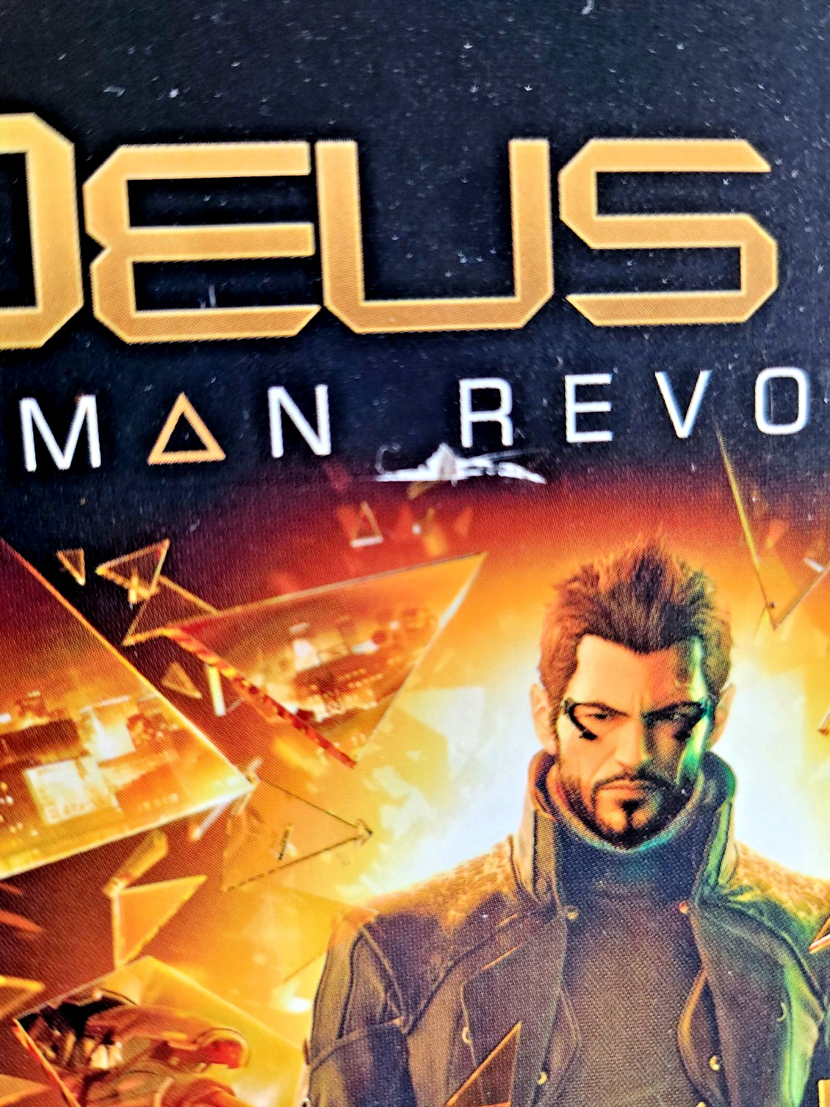 Deus Ex Human Revolution Instruction Manual Only - PlayStation 3