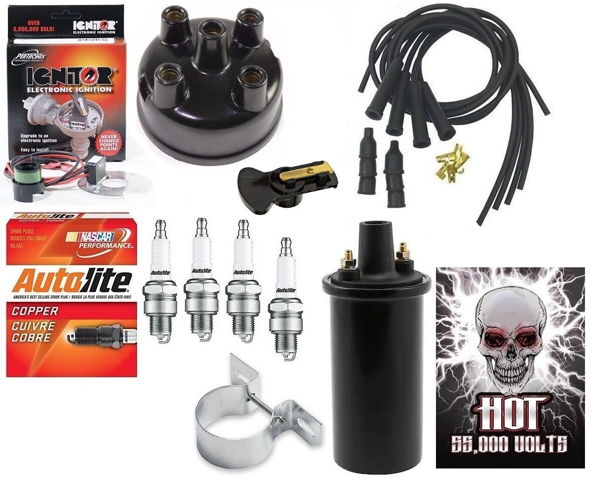Electronic Ignition & Hot Coil For Case 400 400B 420 430 440 441 450  Prestolite
