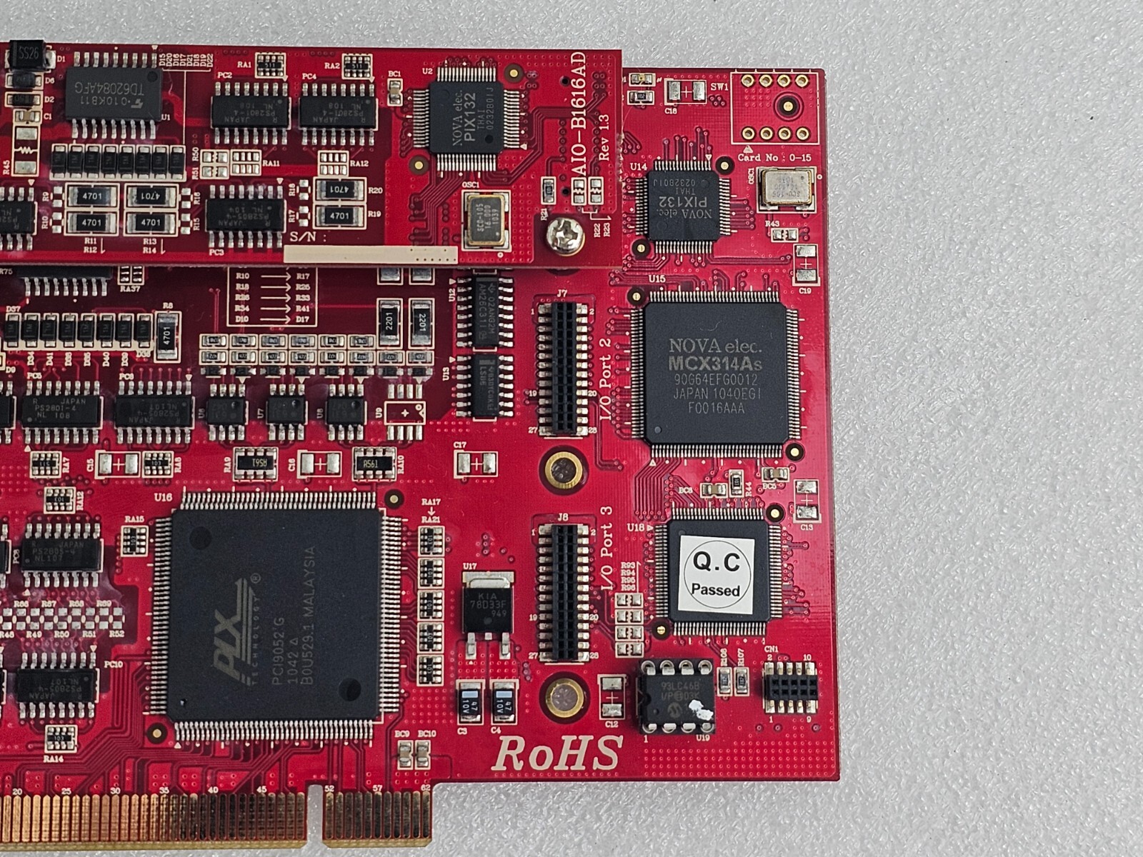 APLUS AMC-C0432DP, AIO-B1616AD Motion Board