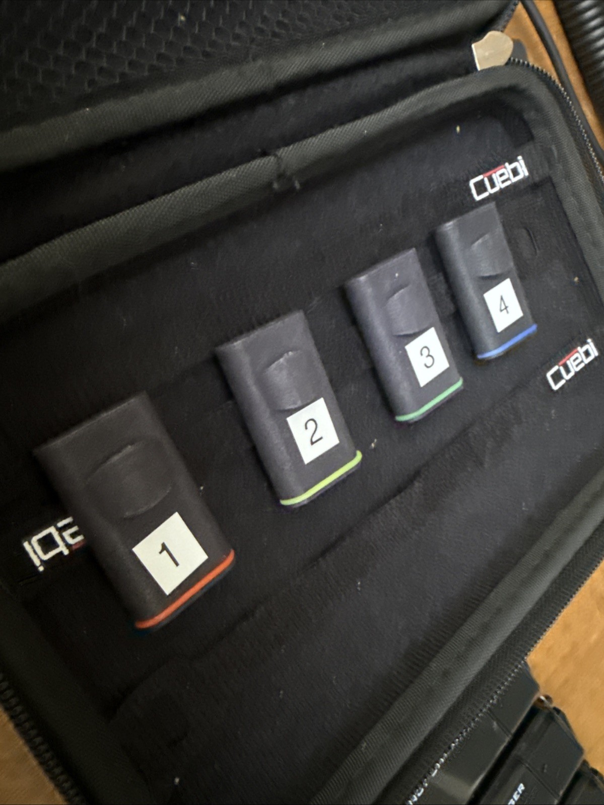 Cuebi Wireless Tally Lights with USB Cables (Set of 4) CG01PL2