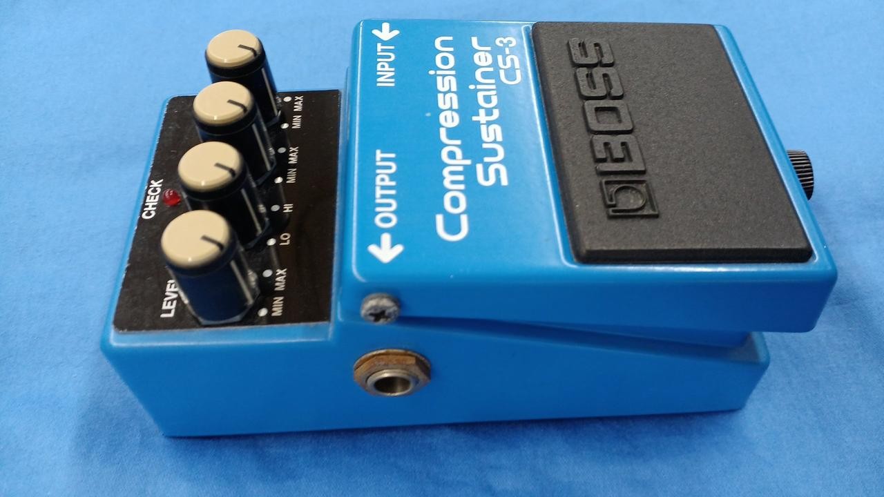 BOSS CS-3 Compression Sustainer Guitar Pedal Japan Used