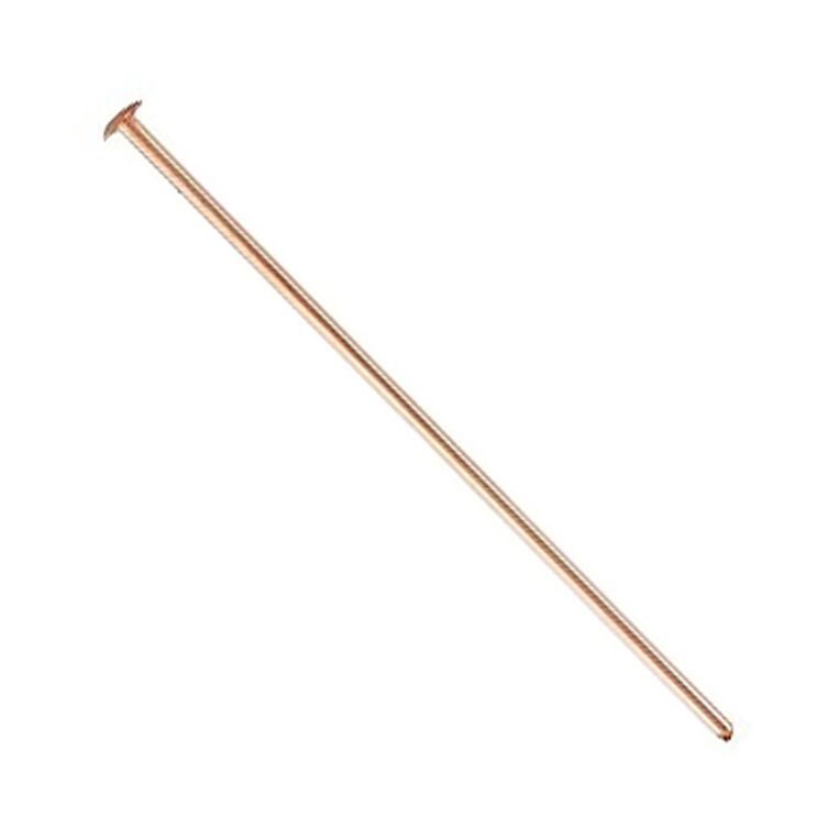 14K Rose Gold Filled 1" 24 gauge (0.50) Head Pin 20, 50 or 100 pcs