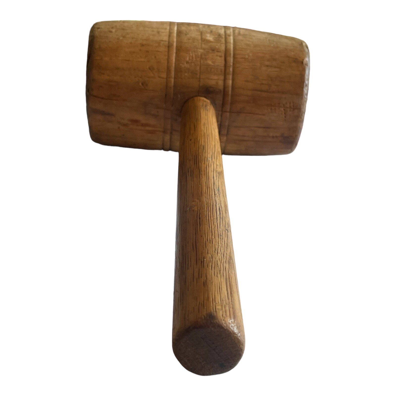 VTG Wood Carvers Mallet 14in Sculptor Pattern Maker Tool Primitive Heavy Large
