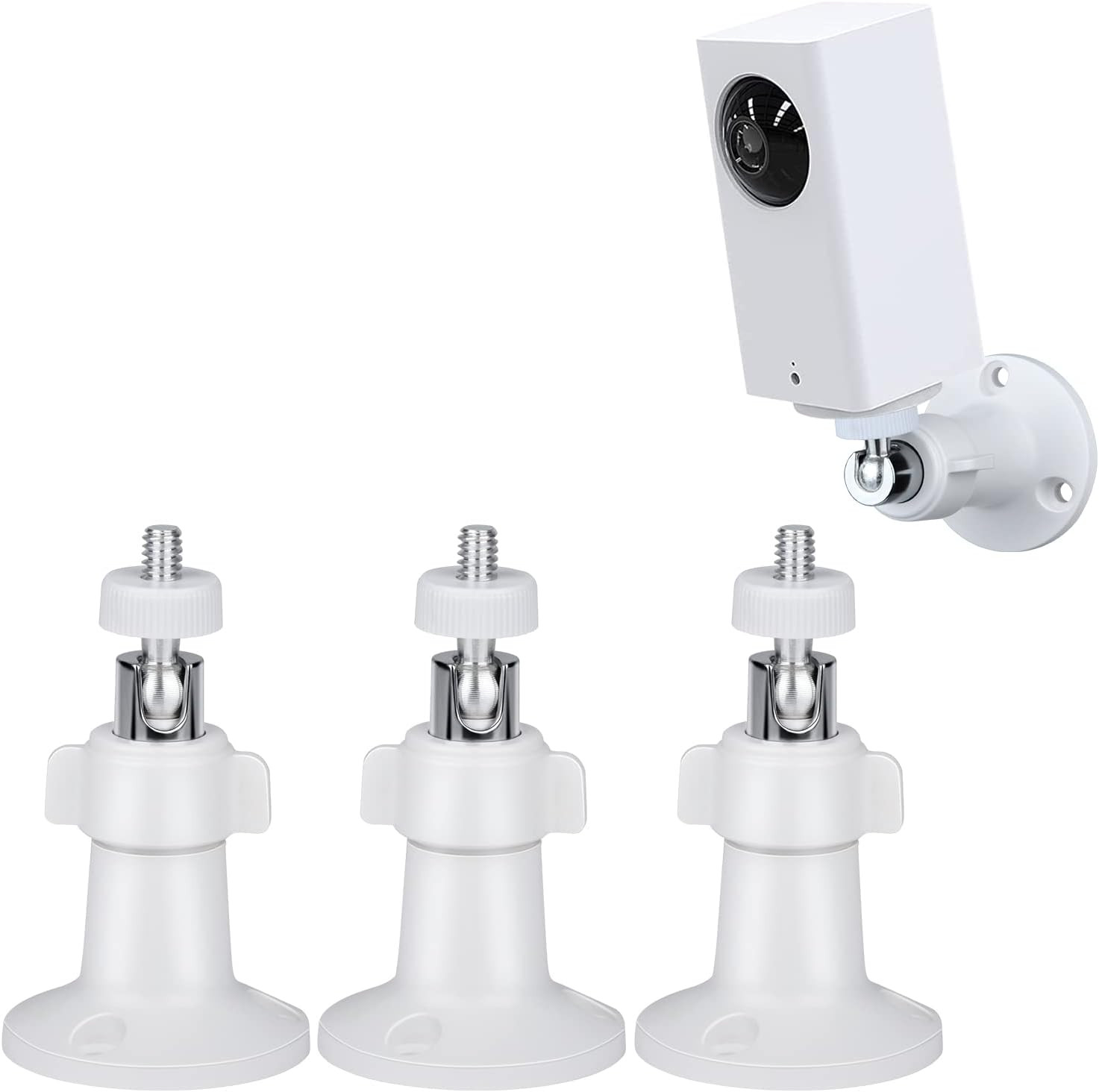 Wall Mount Compatible with Wyze Cam Pan V3 & Wyze Cam Pan V2 & Wyze Cam V3, Adju