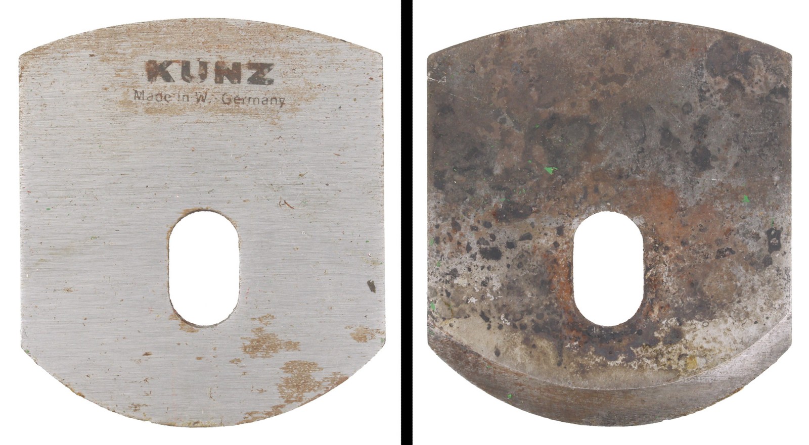 Orig. Cutting Iron for Kunz No. 50 Convx Spokeshave - Excellent - mjdtoolparts