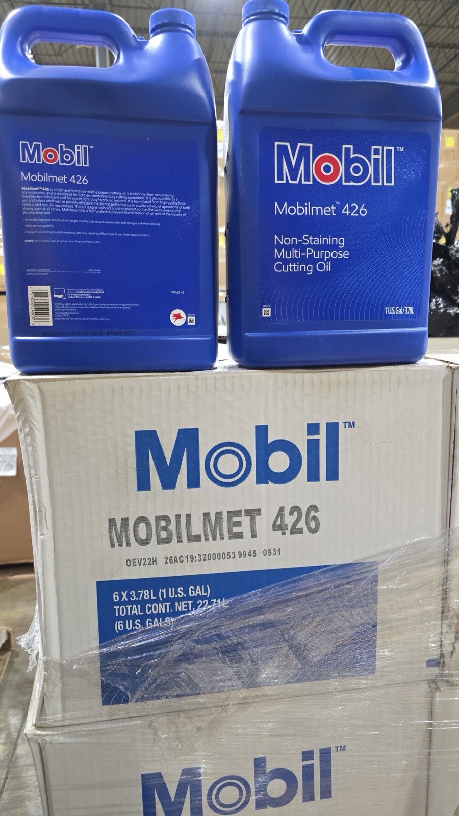 Mobilmet  426 Cutting Oil (Case of 6-1 Gallon) Part # 103798 **SALE**