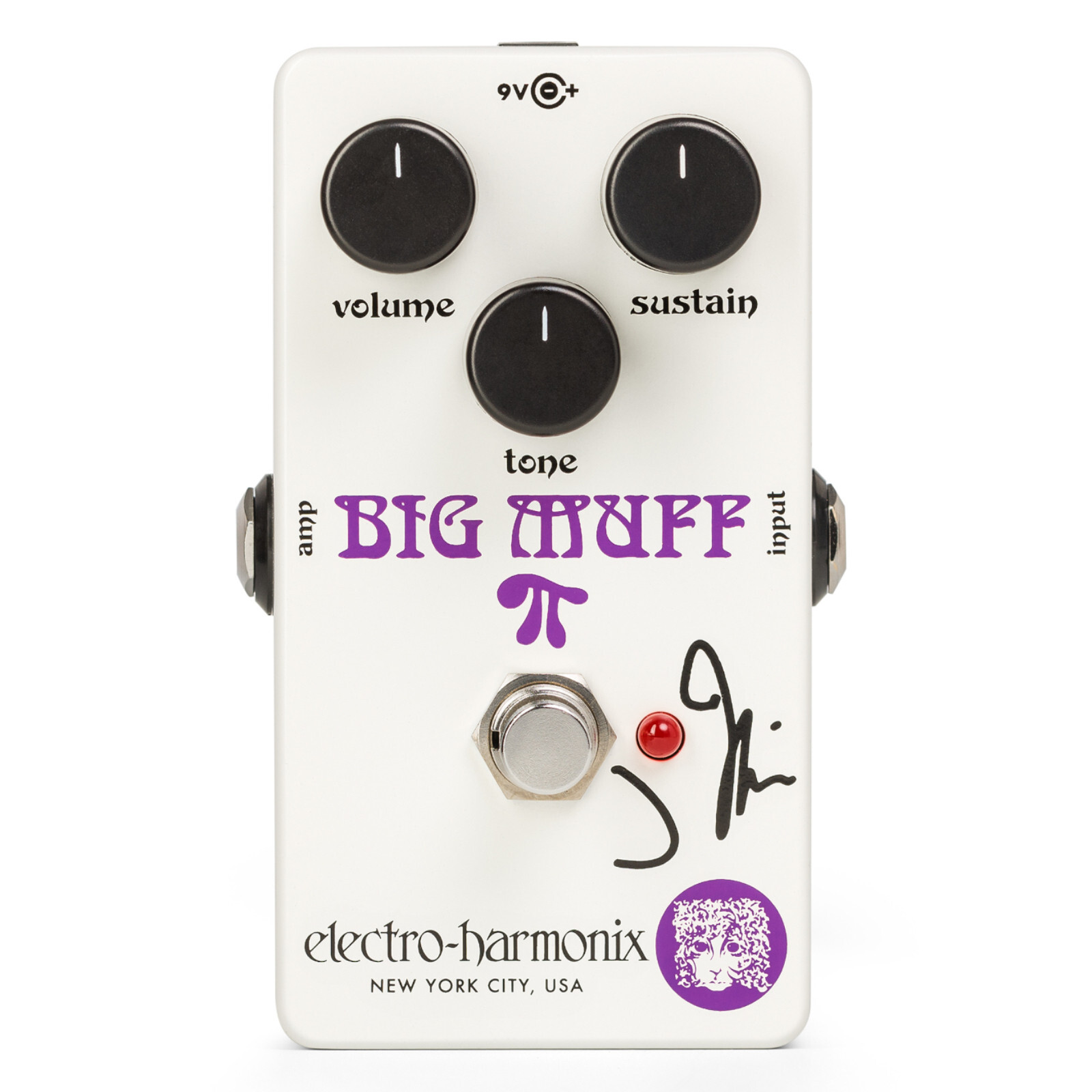 Electro-Harmonix EHX J Mascis Ram's Head Big Muff Pi Fuzz Guitar Effects Pedal