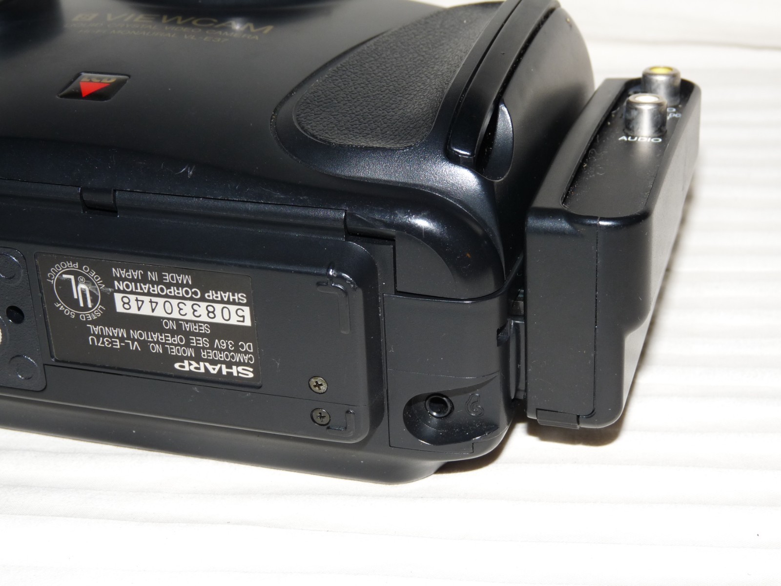 READ DESCRIPTION Sharp VL-E37 VL-E37U 8mm Video8 Camcorder Video Transfer