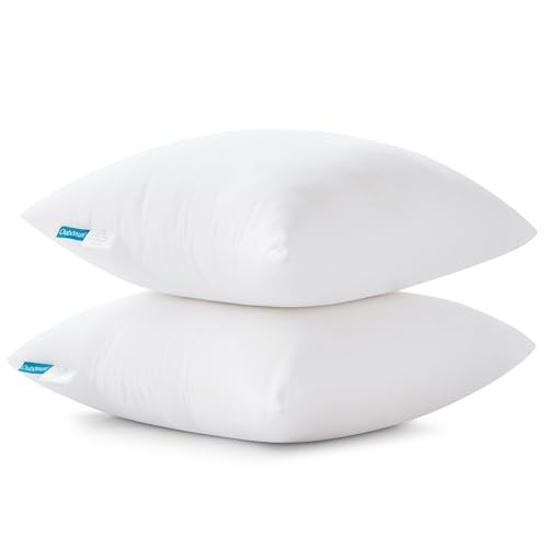 18 x 18 Throw Pillow Inserts - Soft, Plush & 18x18 Inch (Pack of 2) 2