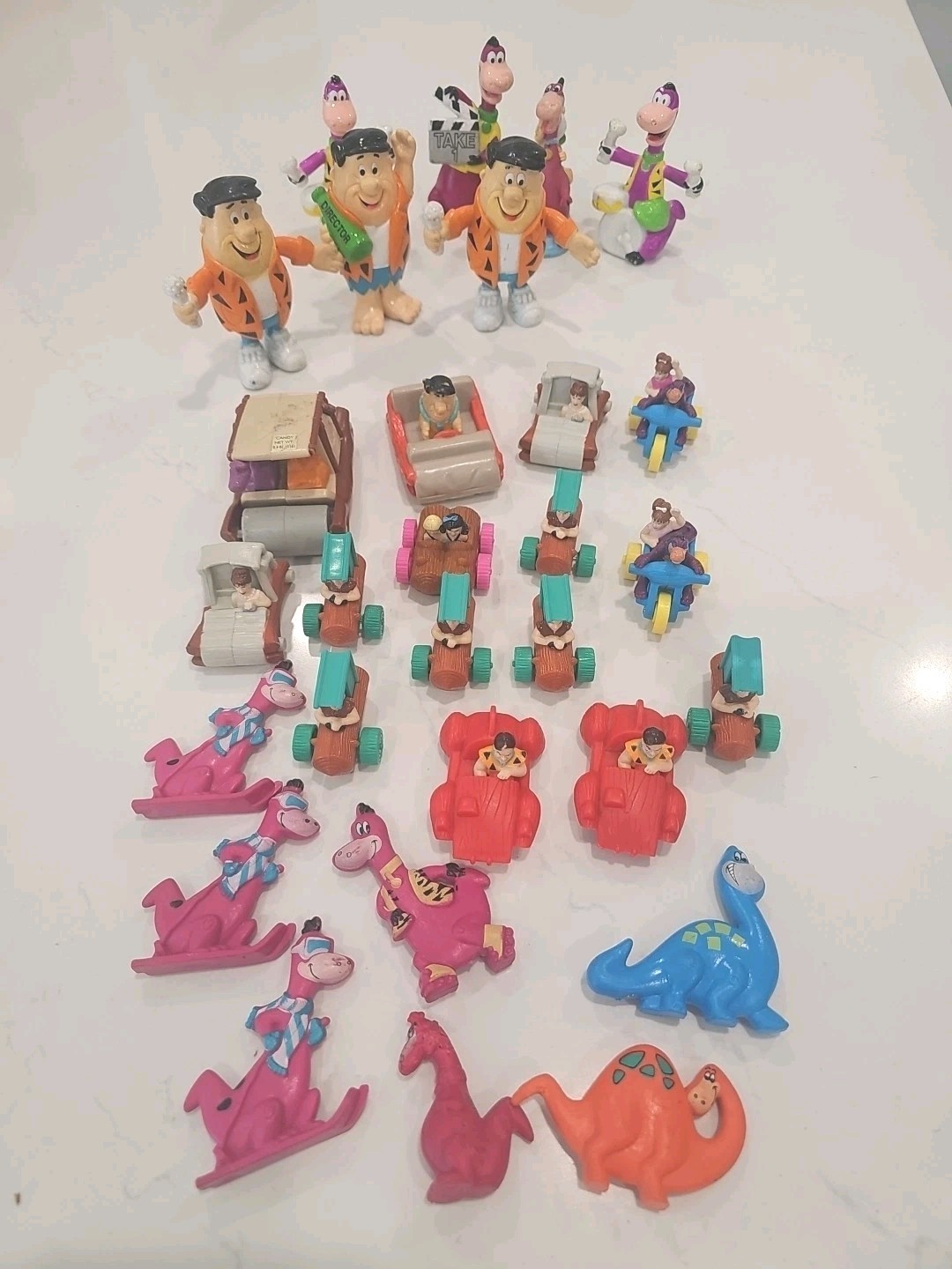 Vintage THE FLINTSTONES Toys Figures McDonald's Happy Meal MORE 🔆FREE SHIPPING