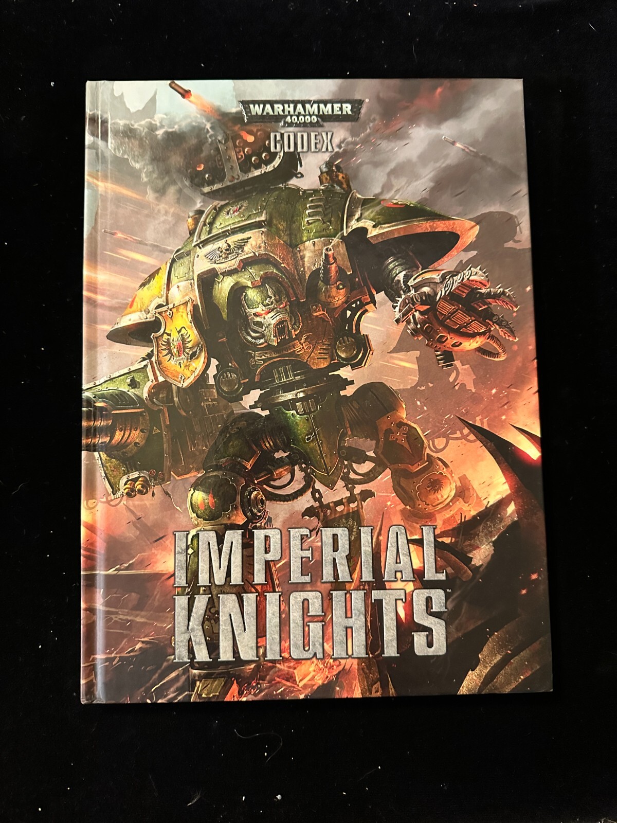 Games Workshop Warhammer 40k Imperial Knights Rulebook Codex Hardback