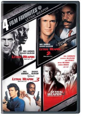 4 Film Favorites: Lethal Weapon (Lethal Weapon: Director's Cut, Lethal We - GOOD