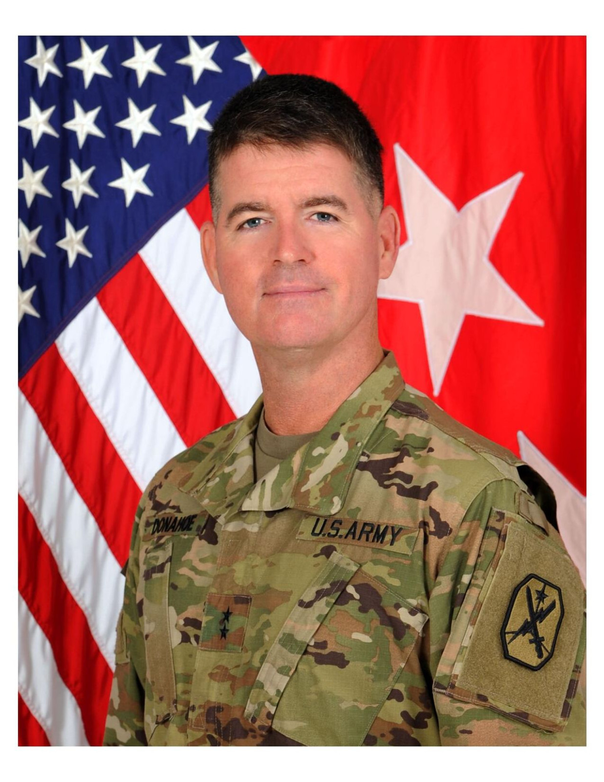 United States Army General Patrick J. Donahoe 8x10 Photo #2 On 8.5" x 11"