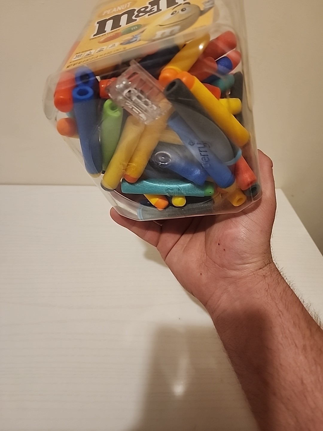 Nerf darts used lot