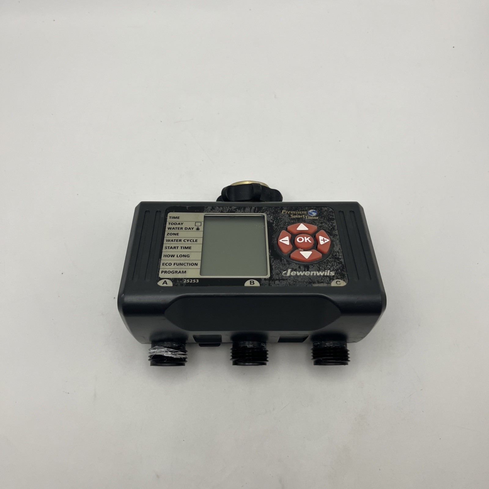 UNTESTED Dewenwils 3 Zone Water Sprinkler Hose Timer Digital Controller 25253