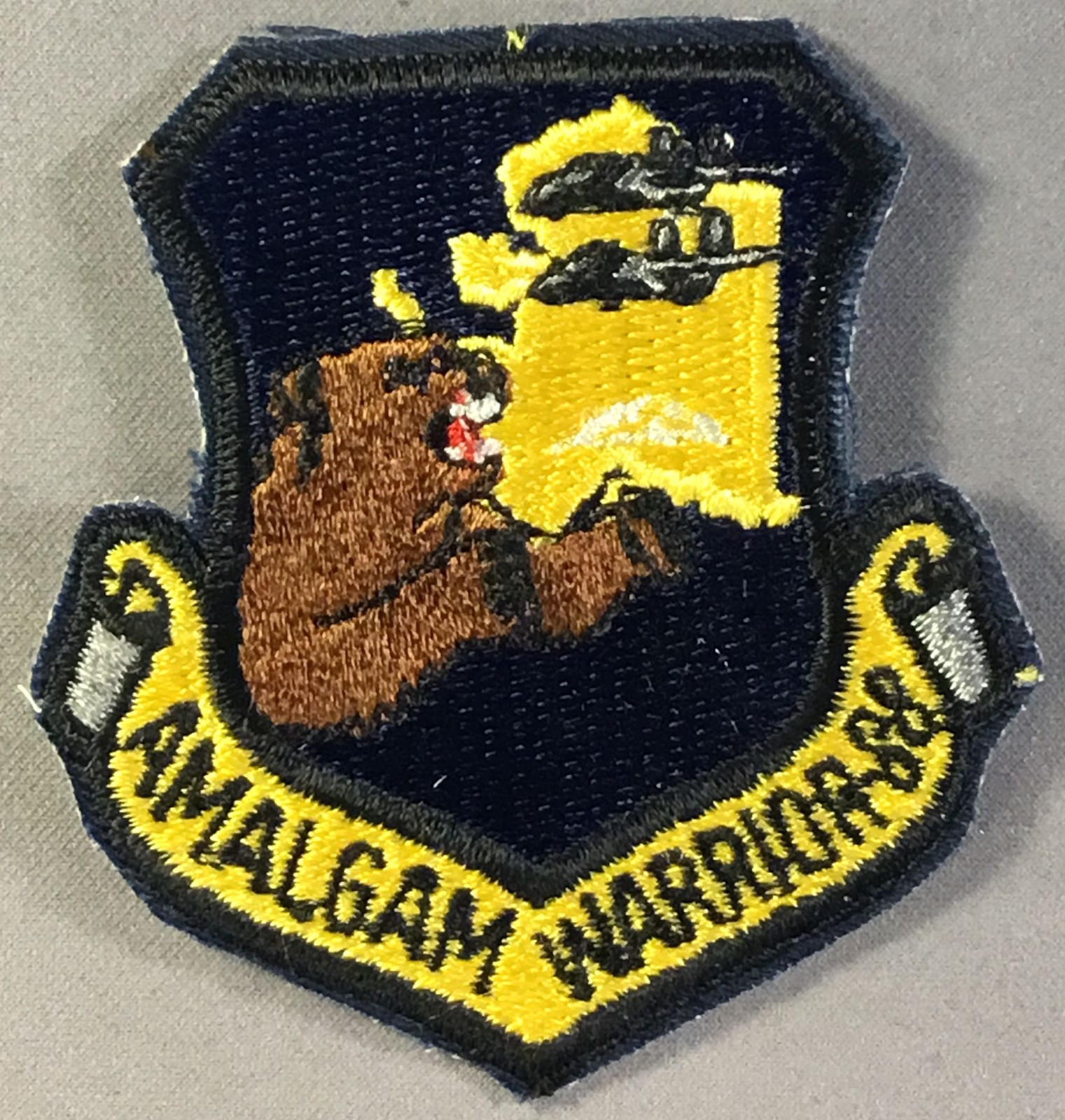 USAF Vintage 1988 Amalgam Warrior military readiness USA and Canada patch