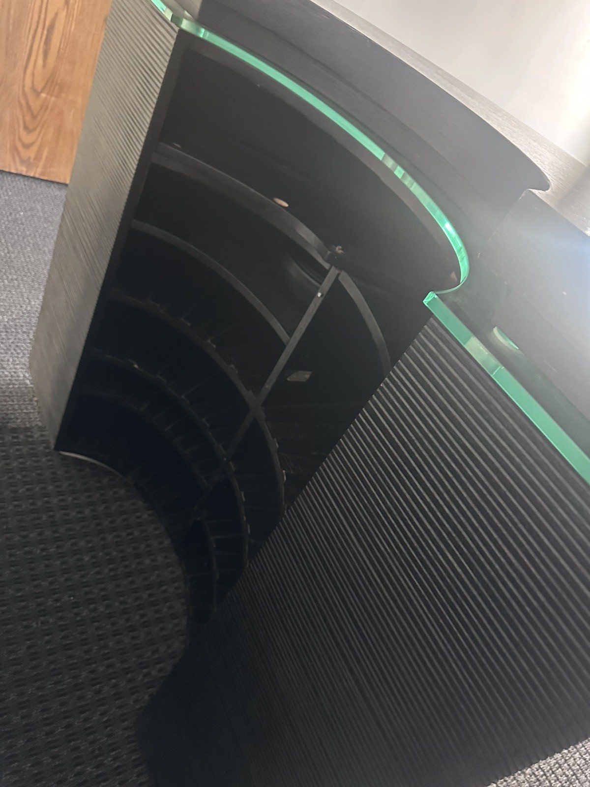 Reception Desk, Speaker Podium With Shelves,