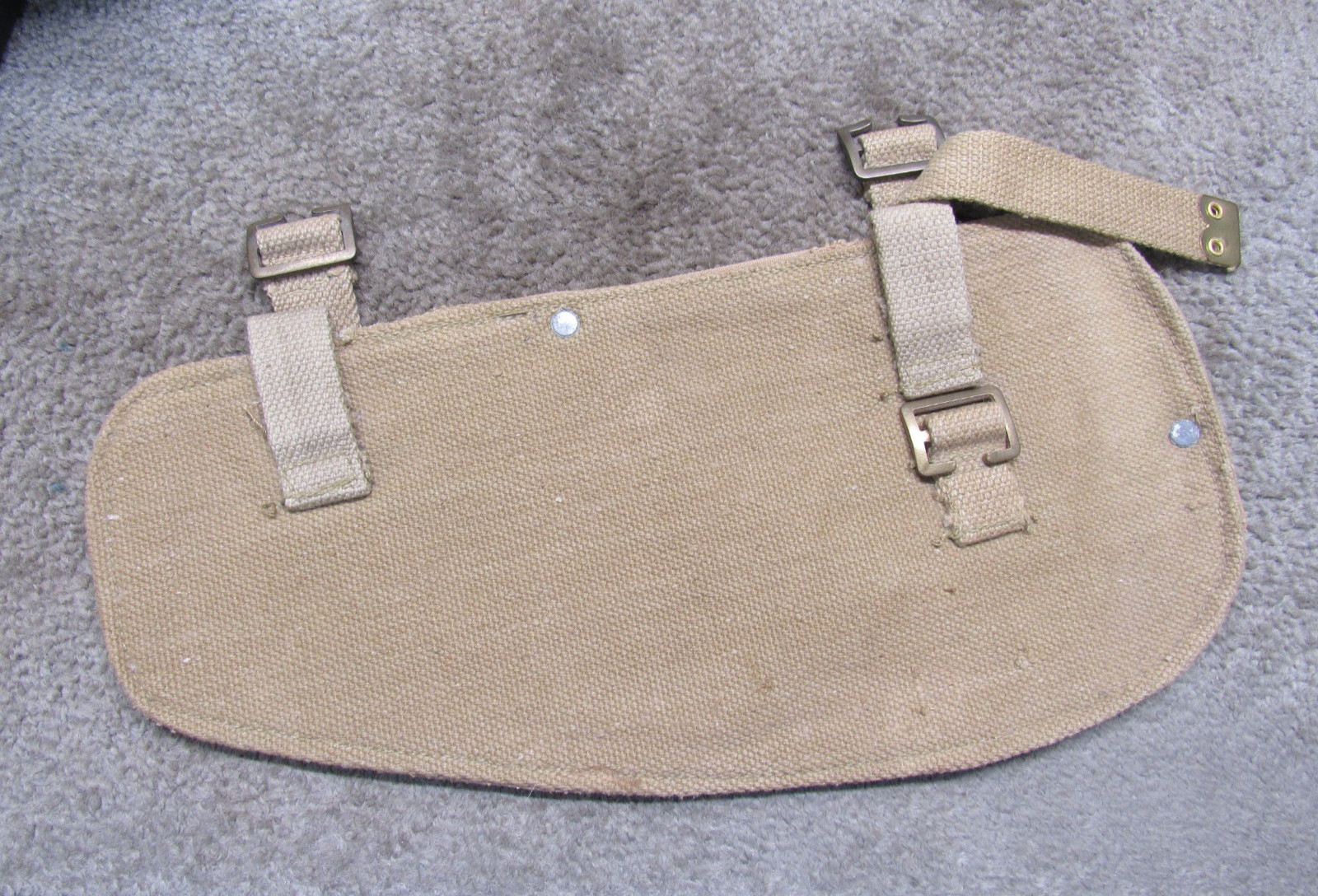 British Post WW2 Shovel Cover P37 Entrenching Tool Case Broad Arrow Pattern 1937