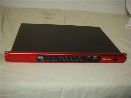 FOCUSRITE REDNET A16R 16X16 RACKMOUNT DANTE ANALOG I/O AUDIO INTERFACE