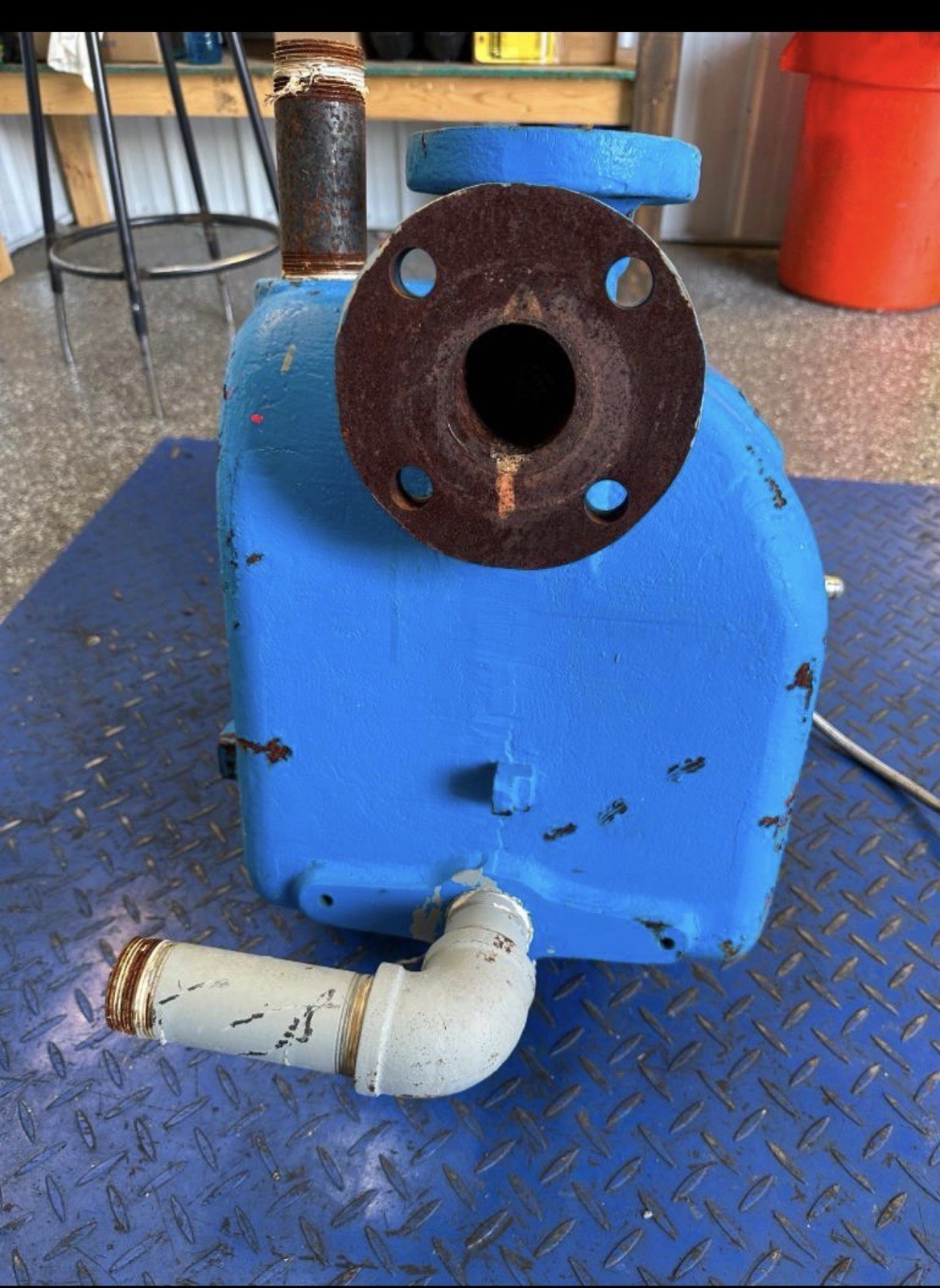 Goulds Pump 3796 2x2x10. Iron Pump