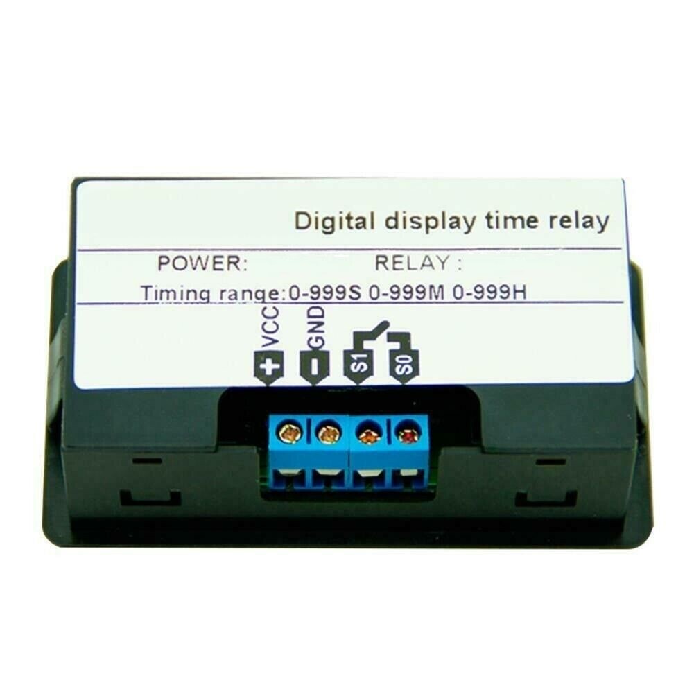 AC DC Timer Switch Cycling Module Digital Display Time Delay Relay Timing Led